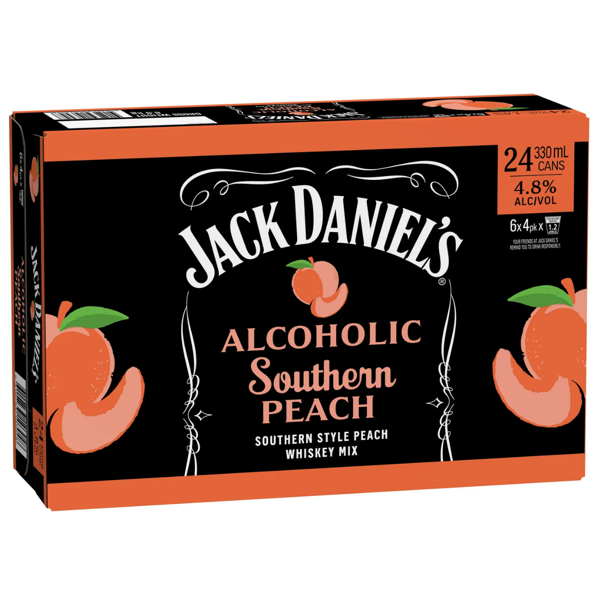 Jack Daniel's Southern Peach 330mL Cans