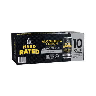 Hard Rated No Sugar 10 Pack