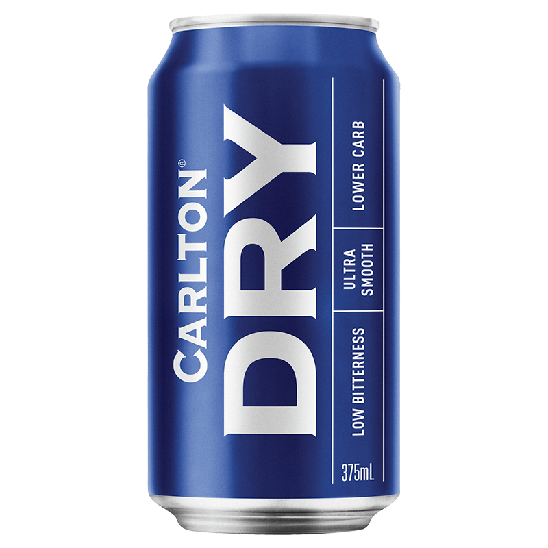 Carlton Dry Cans