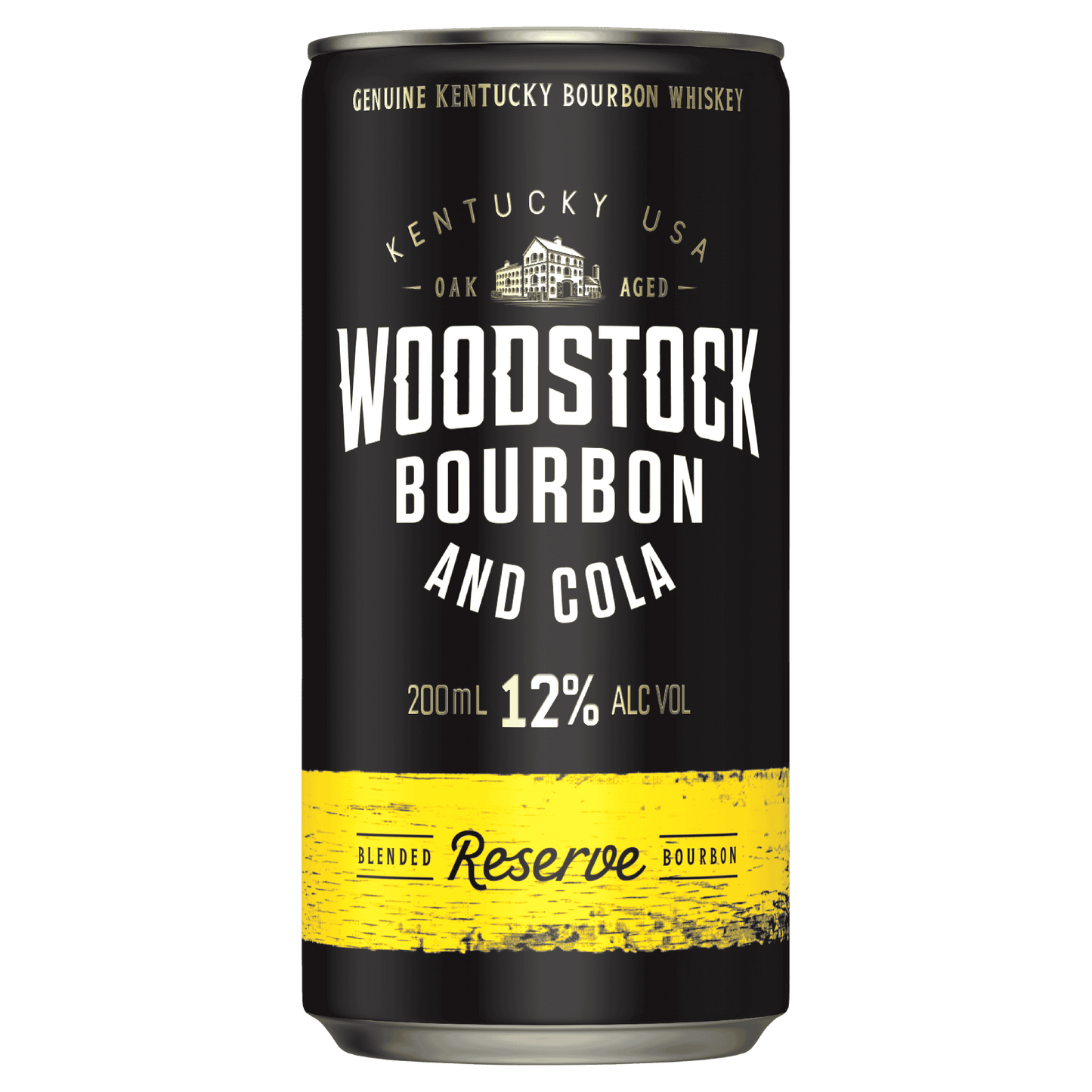 Woodstock Bourbon & Cola 12% 200ml