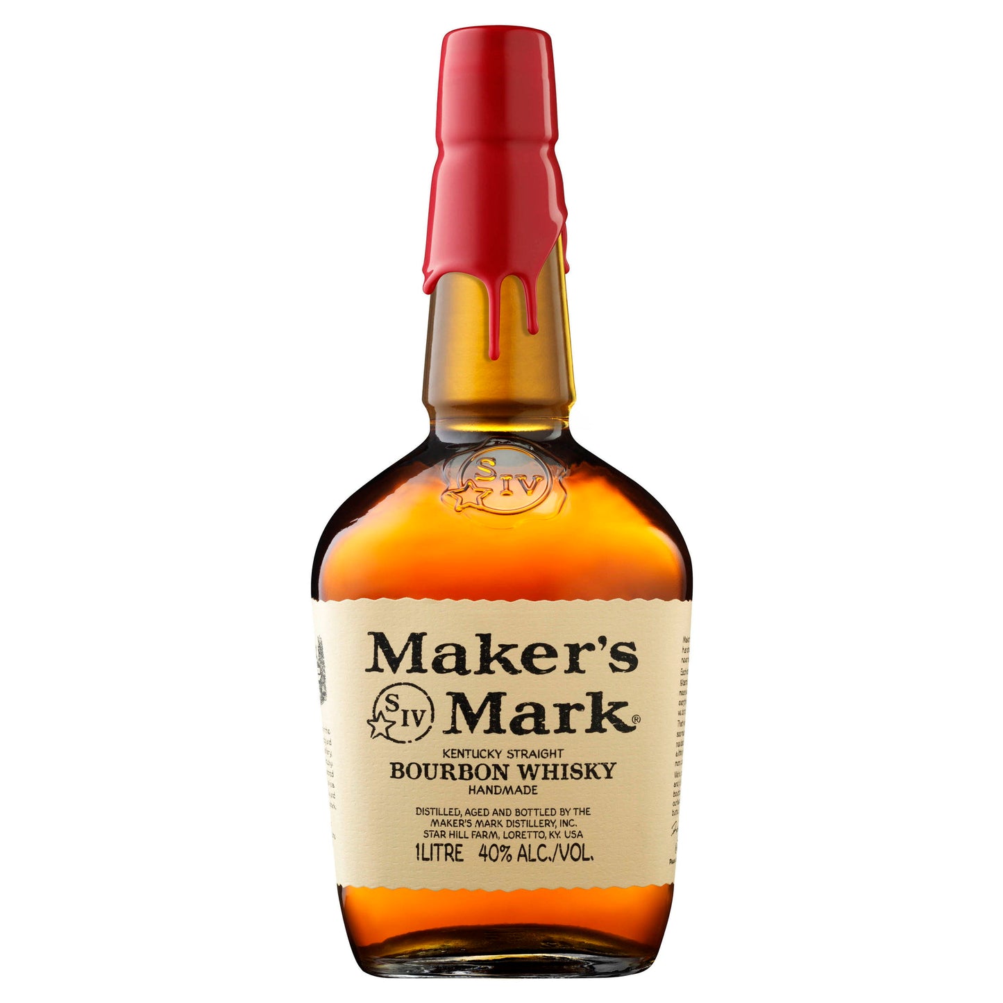 Makers Mark Kentucky Straight Bourbon Whisky 1L