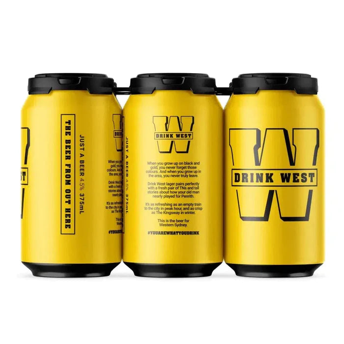 Drink West Lager