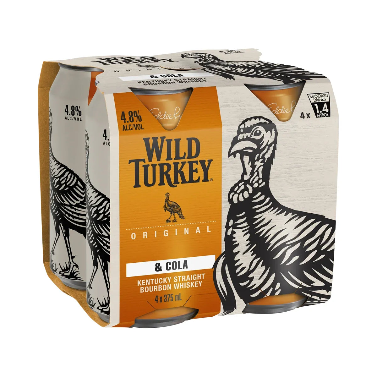 Wild Turkey & Cola 4.8% Can