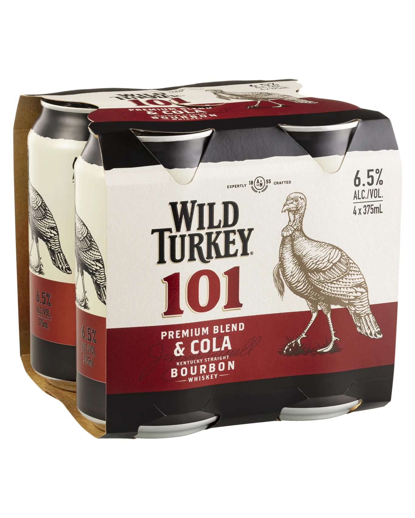 Wild Turkey 101 Bourbon and Cola Can 375mL
