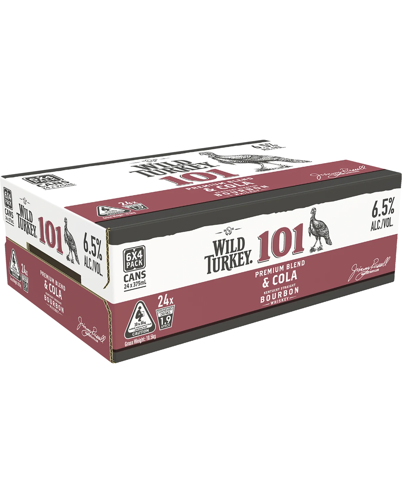 Wild Turkey 101 Bourbon and Cola Can 375mL