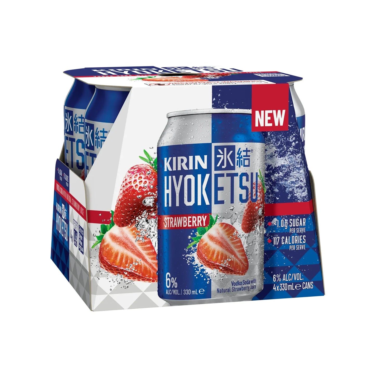 Kirin Hyoketsu Strawberry Can 330mL