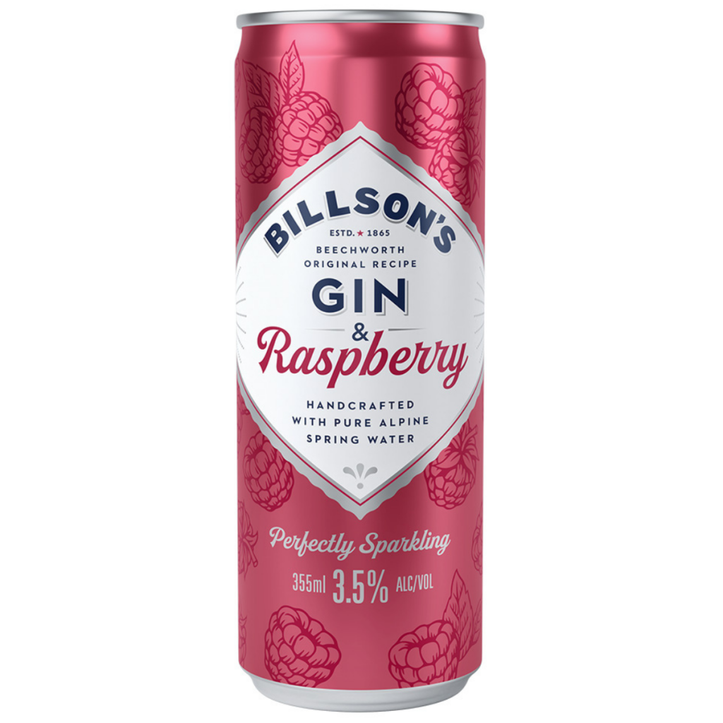 Billson`s Raspberry Gin 355ml