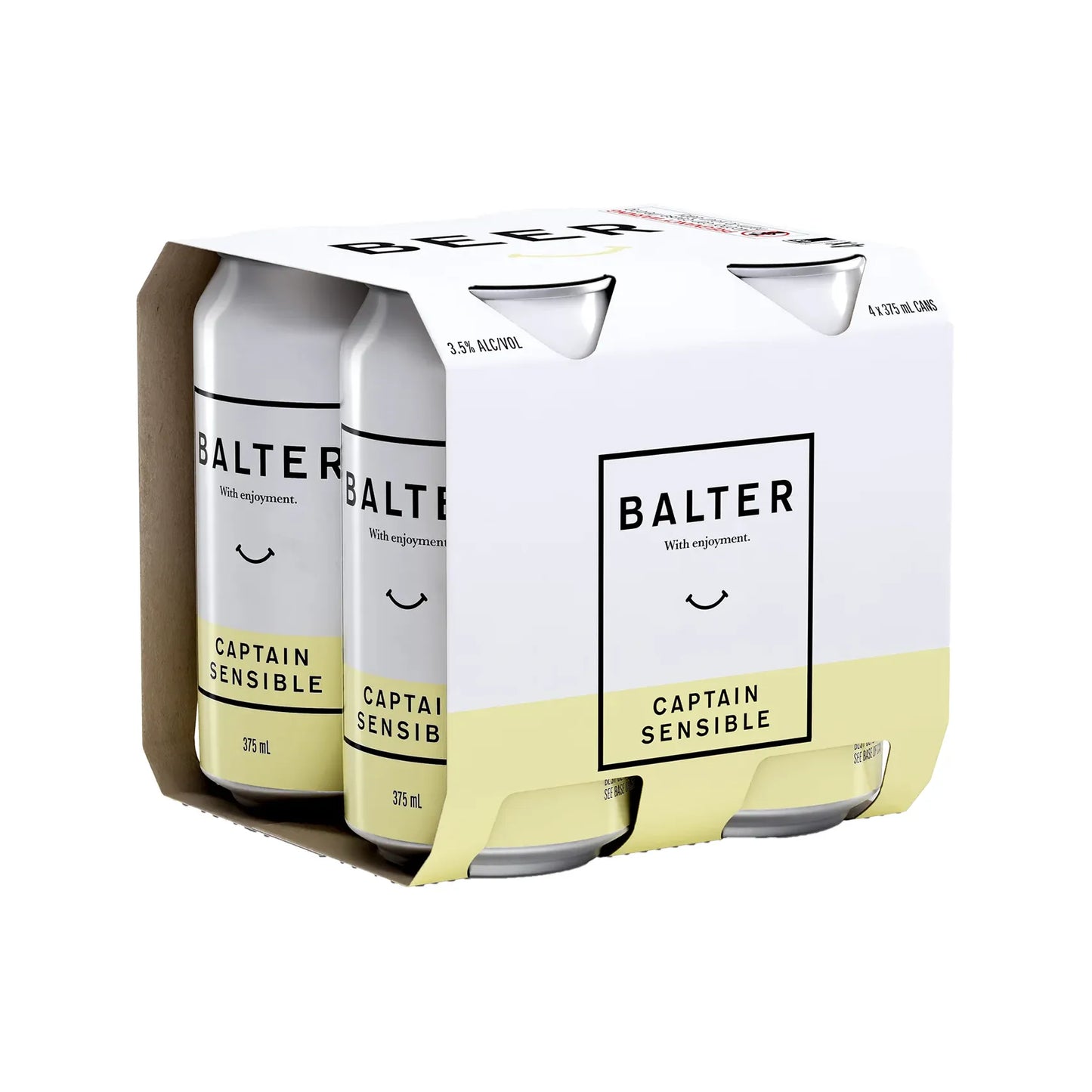 Balter Captain Sensible Lager Cans 375mL