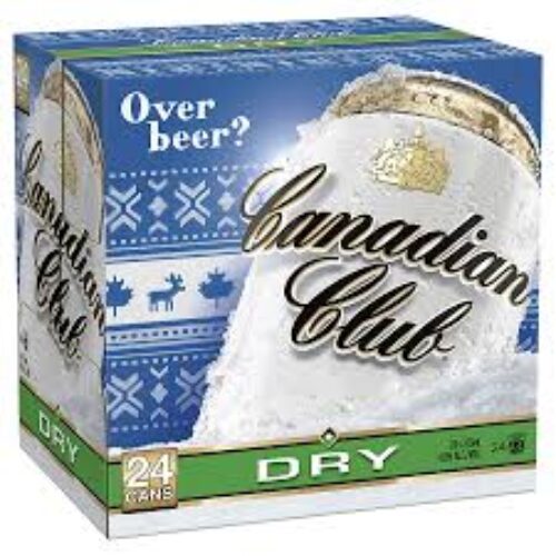 Canadian Club & Dry Cube 24 x 375mL Cans