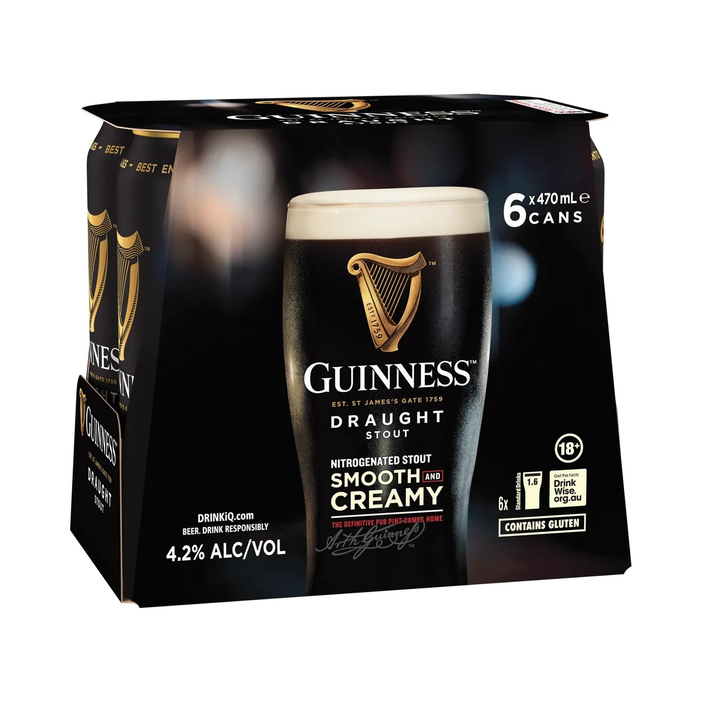 Guinness Draught Stout Can 470ml