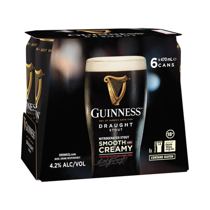 Guinness Draught Stout Can 470ml