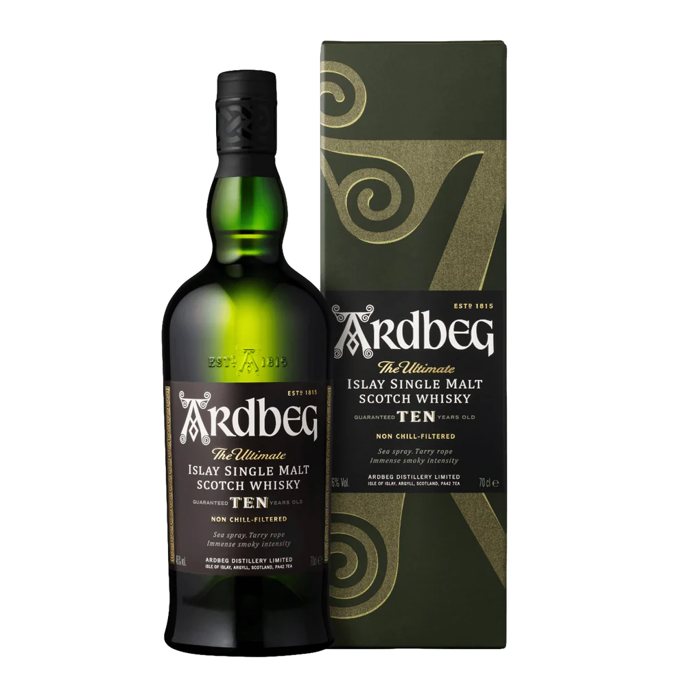 Ardbeg 10 Year Single Malt Scotch Whisky 700ml