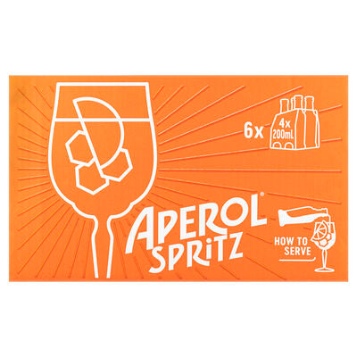 Aperol Spritz Bottle 200ml