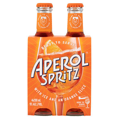 Aperol Spritz Bottle 200ml