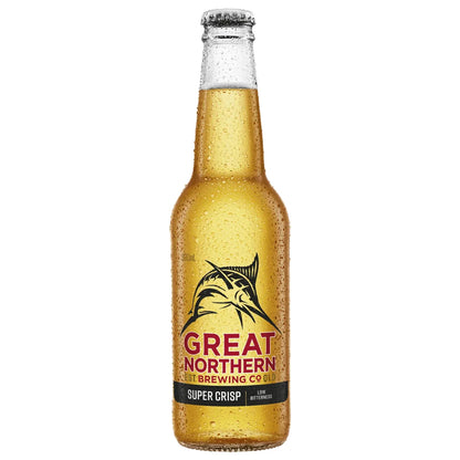 Great Northern beer bottle on a white background