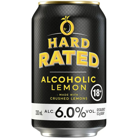 Hard Rated Lemon 6% Can