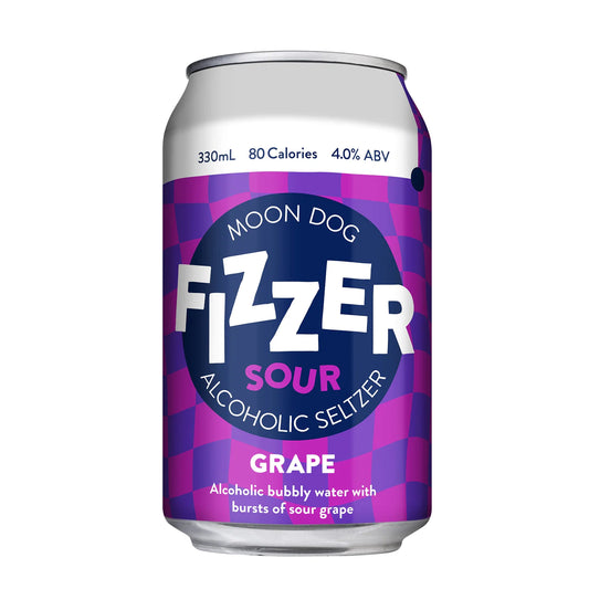 Fizzer Seltzer Sour Grape Can