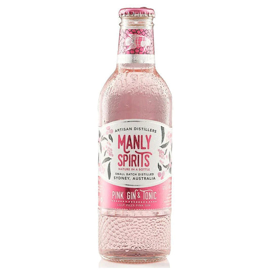 Manly Spirits Pink Gin  Tonic