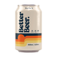 Can of 'Better Beer' on a white background