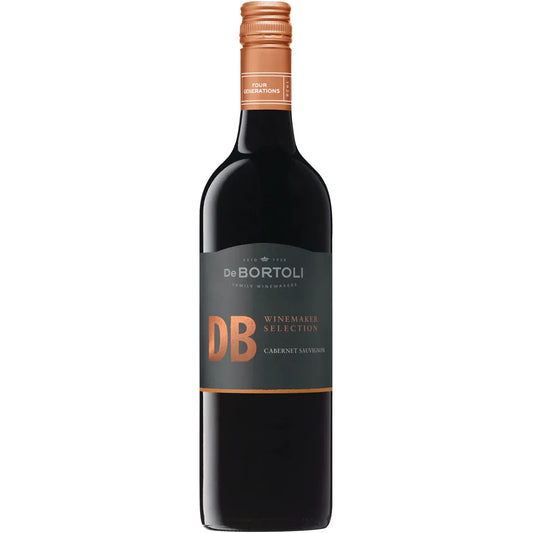 De Bortoli DB Winemake Selection Cabernet Sauvignon bottle on a white background