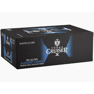 Vodka Cruiser Blueberry 10% Cans 200mL
