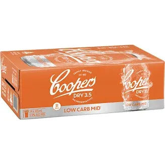 Coopers Dry 3.5% Cans 375mL
