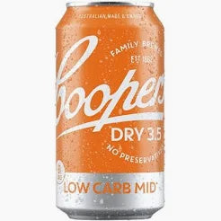 Coopers Dry 3.5% Cans 375mL
