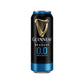 Guinness Draught 0.0 non-alcoholic beer can on a white background