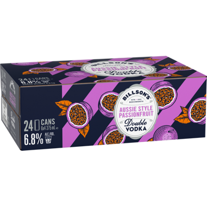 Billson's Double Vodka Passionfruit 6.8% Cans 375ml