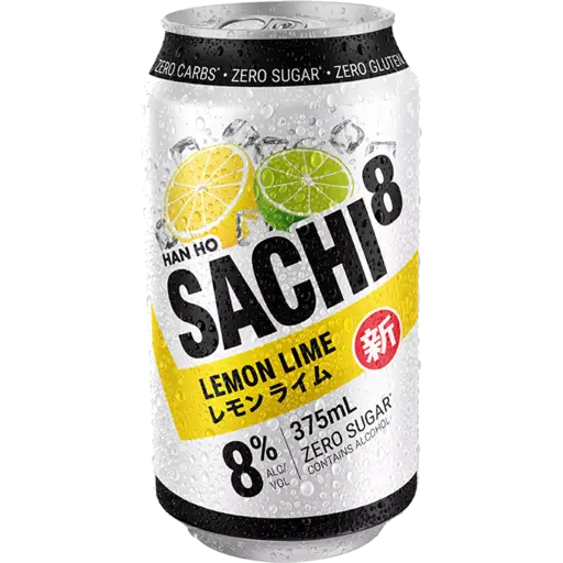 Sachi 8 Lemon Lime Zero Sugar