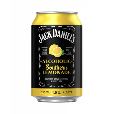 Jack Daniel's Southern Lemonade 330mL Cans