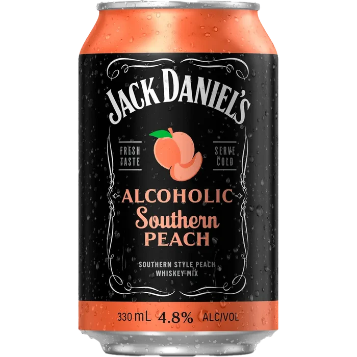 Jack Daniel's Southern Peach 330mL Cans