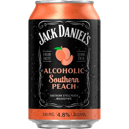Jack Daniel's Southern Peach 330mL Cans