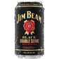 Jim Beam Black Double Serve mixed with cola can on ice
