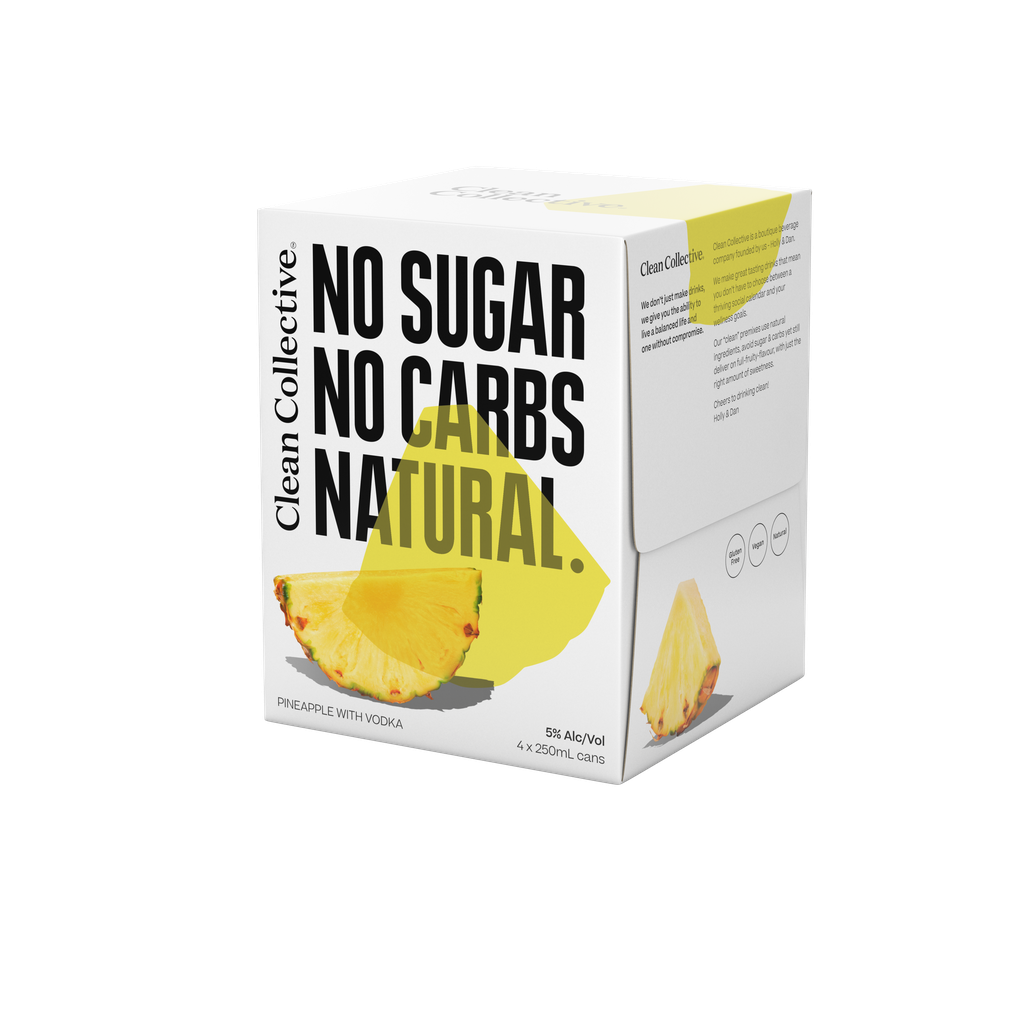 Clean Collective Pineapple with Vodka Cans 250ml