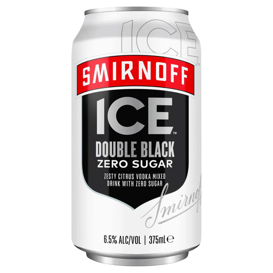 Smirnoff Ice Double Black Zero Sugar
