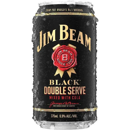Jim Beam Black & Cola Double Serve 375ml