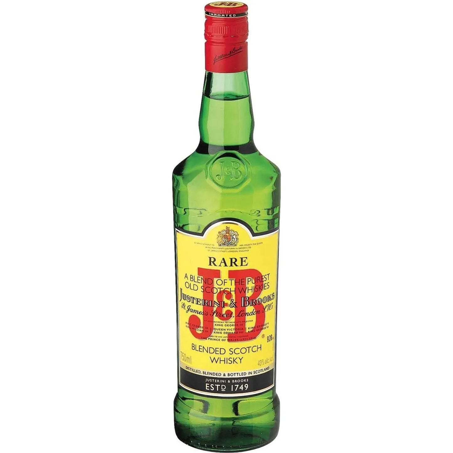 J & B  Blended Scotch Whisky