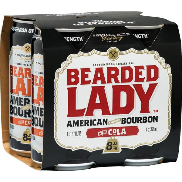 Bearded Lady Bourbon & Cola 8%