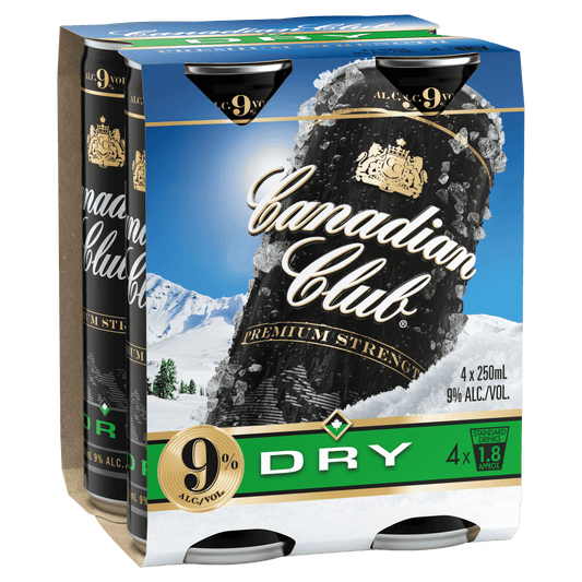 Canadian Club & Dry Premum Strength