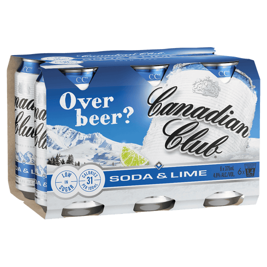 Canadian Club Soda & Lime