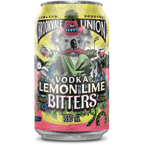 Brookvale Union Vodka Lemon Lime Bitters