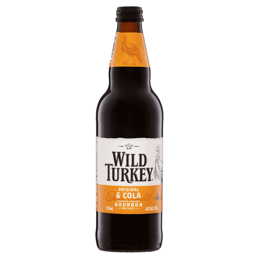 Wild Turkey & Cola 4.8% Bottle 510ml