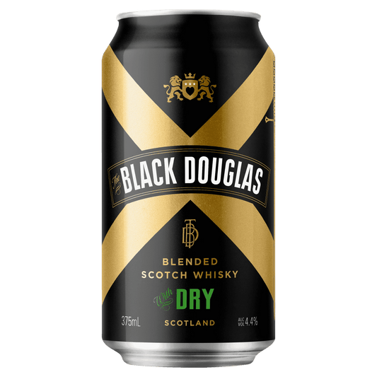 Black Douglas & Dry Cans