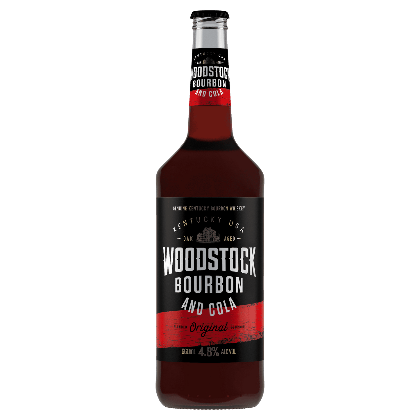 Woodstock Bourbon & Cola 4.8% 660ml