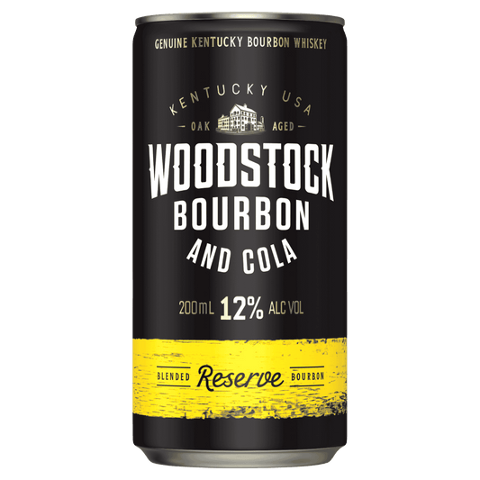 Woodstock Bourbon & Cola 12% 200ml