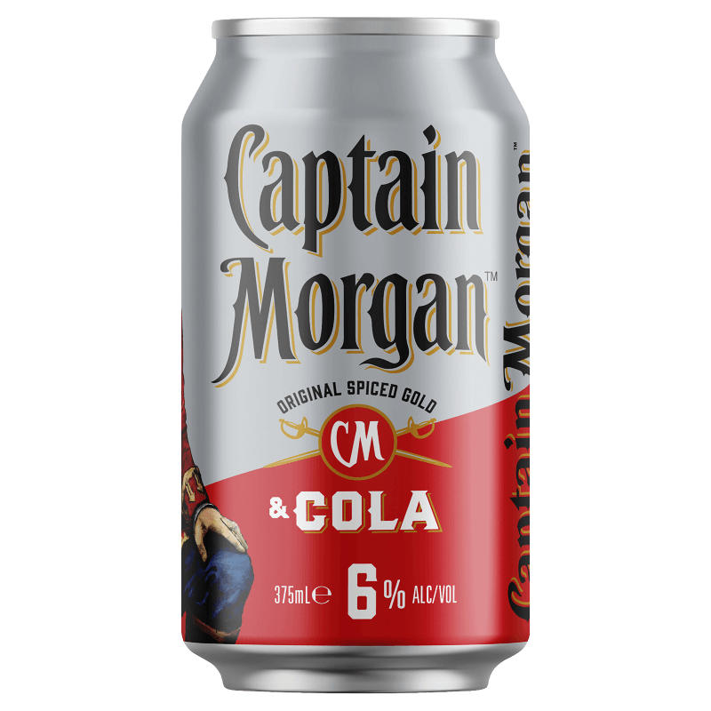 Captain Morgan Original Spiced Rum & Cola