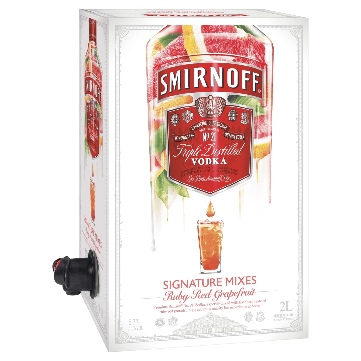 Smirnoff & Cranberry Signature Mixes
