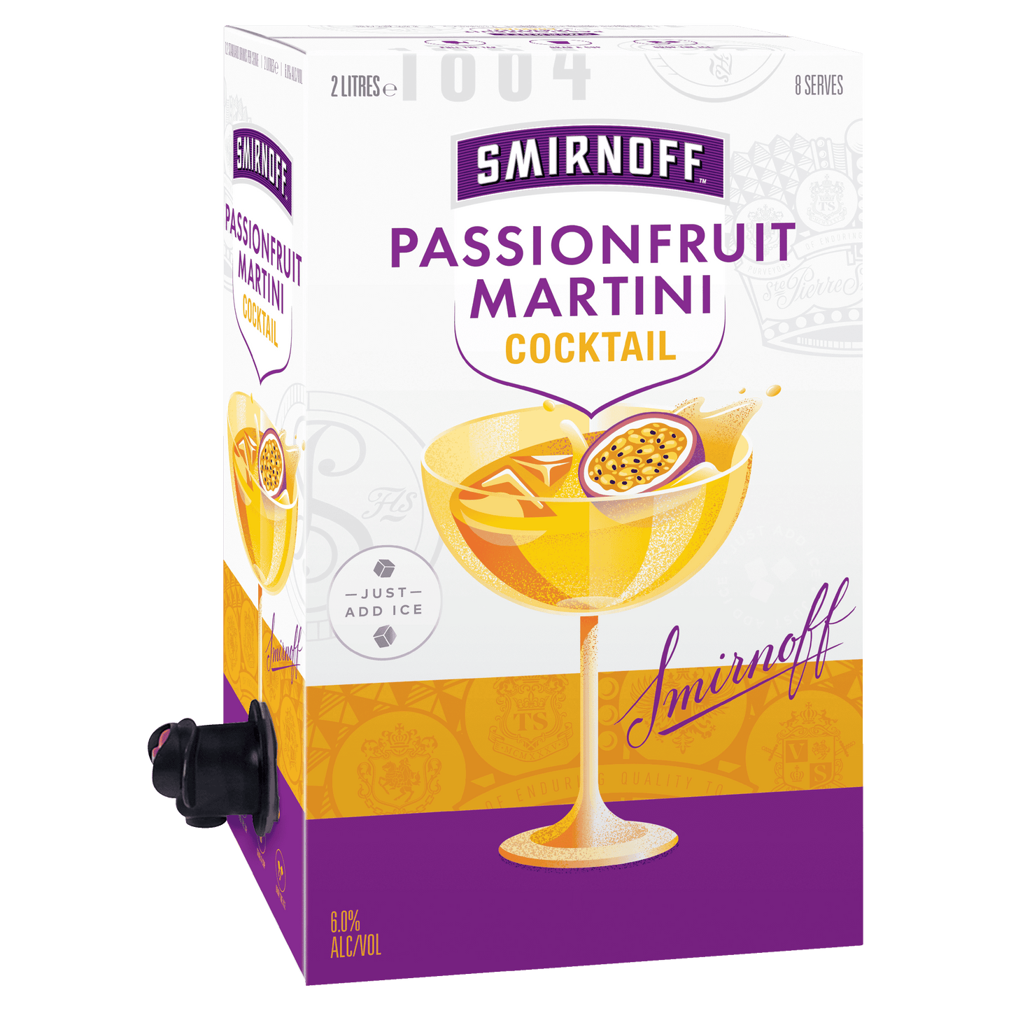 Smirnoff Passionfruit Martini Cocktail