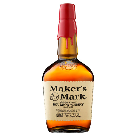 Makers Mark Kentucky Straight Bourbon Whisky 1L